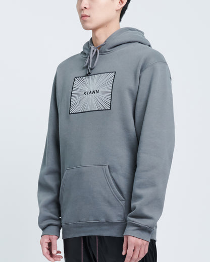 Energy Burst Reflective Box Logo Hoodie